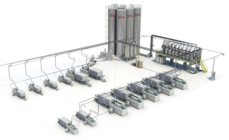 Centralized feeding systems