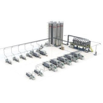 Centralized feeding systems