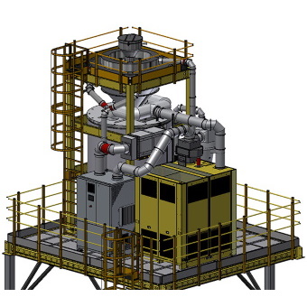 Two-stage high-temperature heat pump HTA1600B